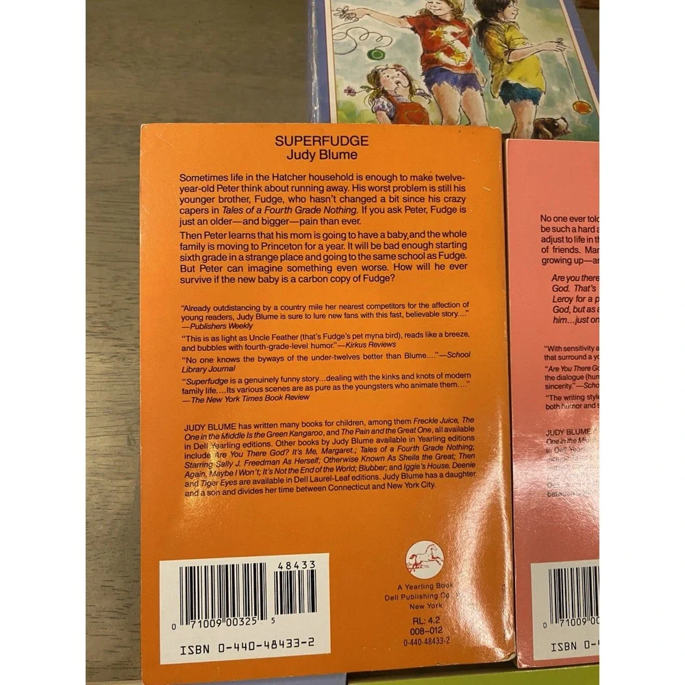 Judy Blume 1986 box